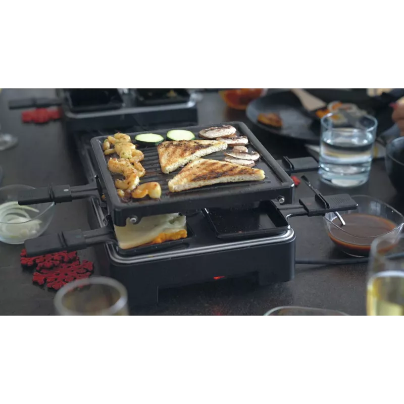 Unold 48755 raclette grils 8 personām 1300 W Melns