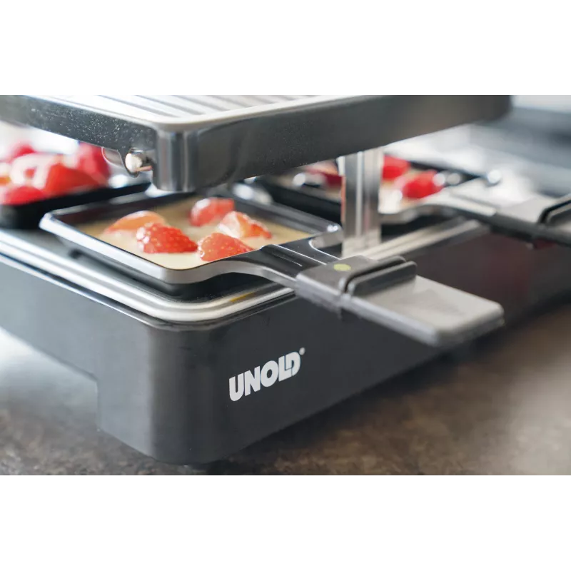 Unold 48755 raclette grils 8 personām 1300 W Melns