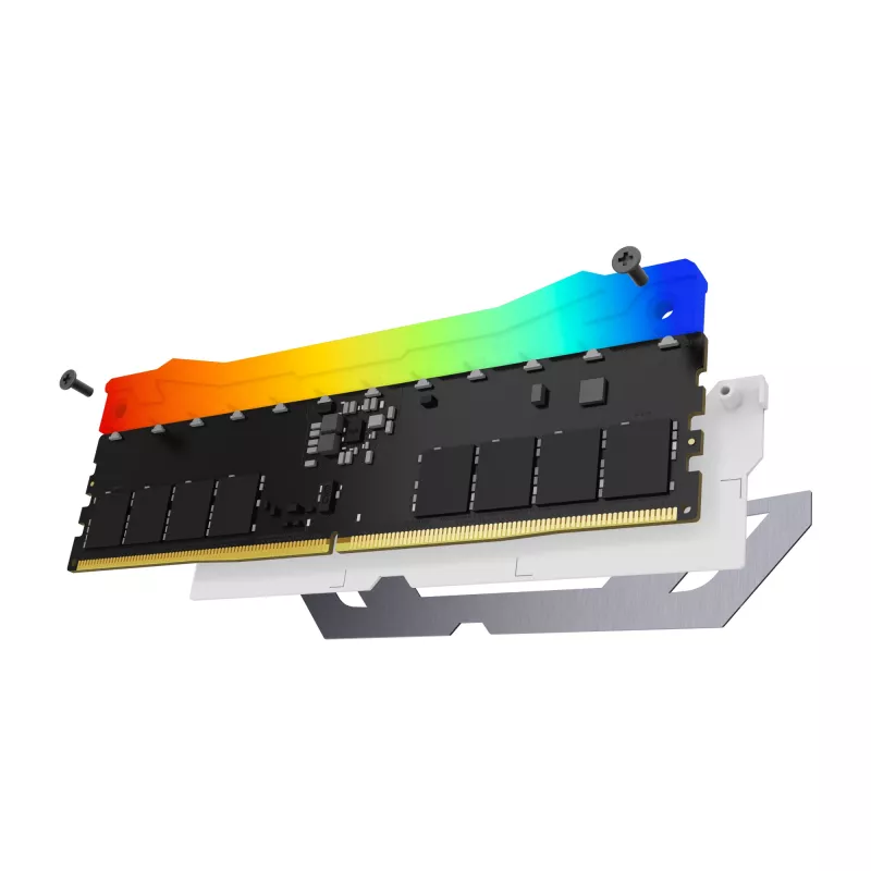 Kingston FURY Renegade RGB White 24GB DDR5 8400MT/s CL40 CUDIMM XMP