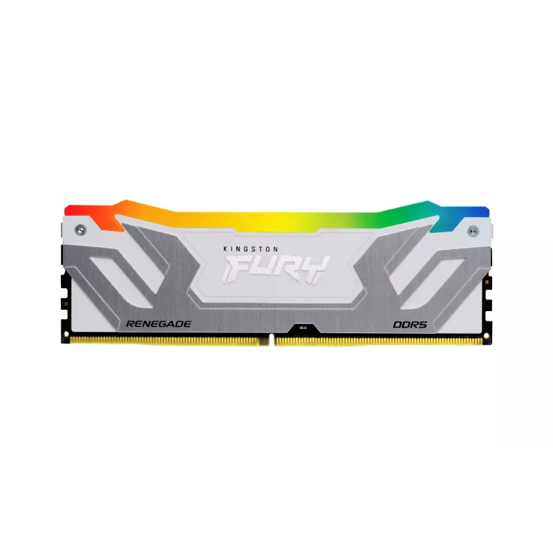 Kingston FURY Renegade RGB White 24GB DDR5 8400MT/s CL40 CUDIMM XMP