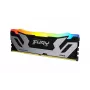 Kingston FURY 24 GB 8400 MT/s DDR5 CL40 CUDIMM Renegade RGB Sudraba XMP