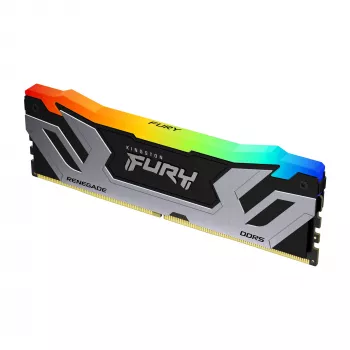 Kingston FURY 24 GB 8400 MT/s DDR5 CL40 CUDIMM Renegade RGB Sudraba XMP