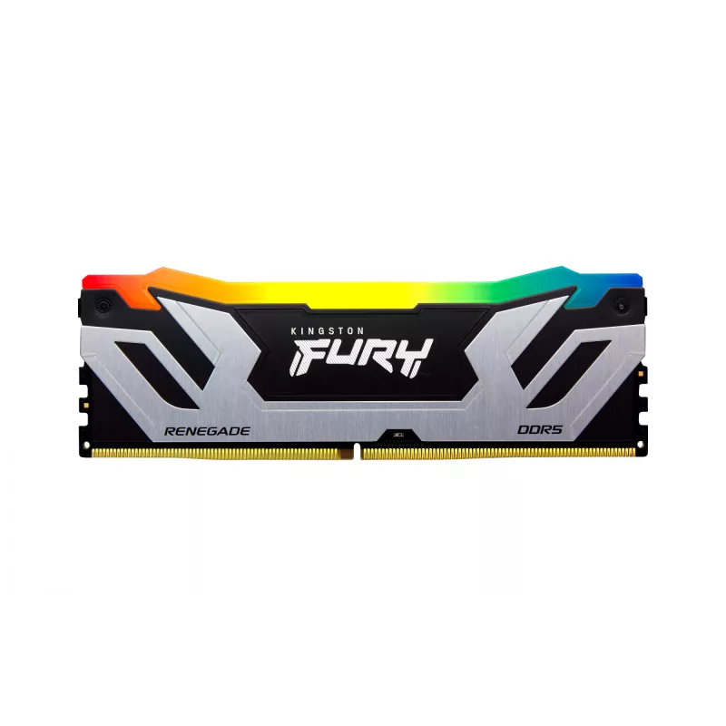 Kingston FURY 24 GB 8400 MT/s DDR5 CL40 CUDIMM Renegade RGB Sudraba XMP