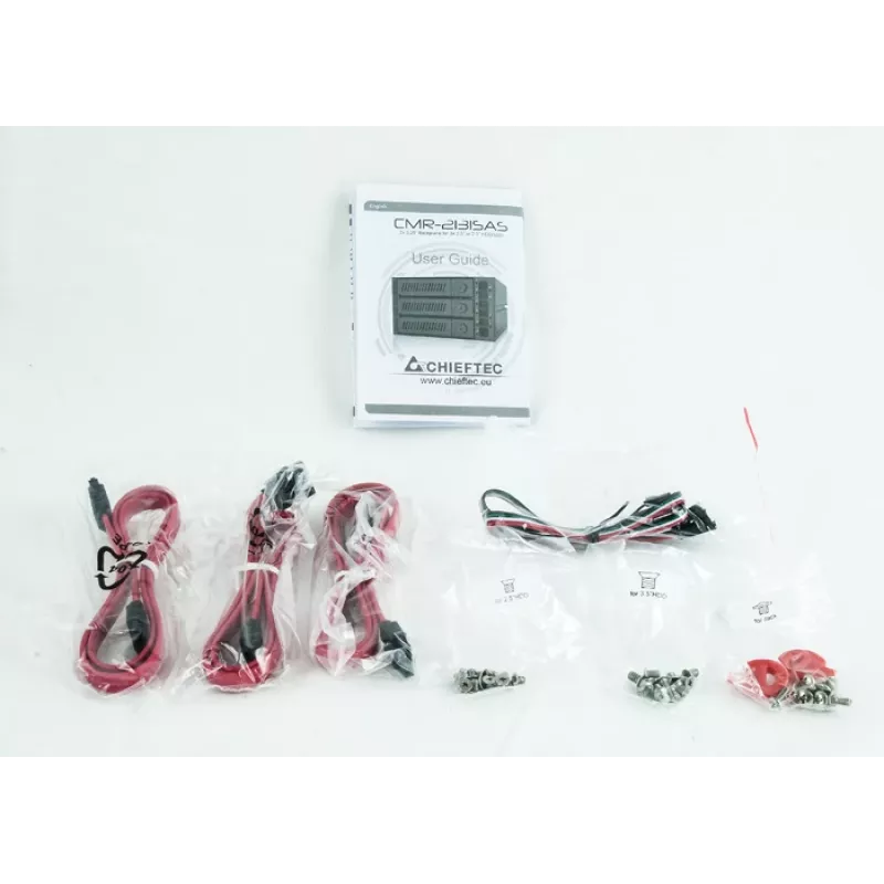 Chieftec CMR-3141SAS iekšējais diskdziņa nodalījums Melns