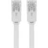 Tīkla kabelis Goobay 93358 1m Cat5e U/UTP RJ-45 Balts