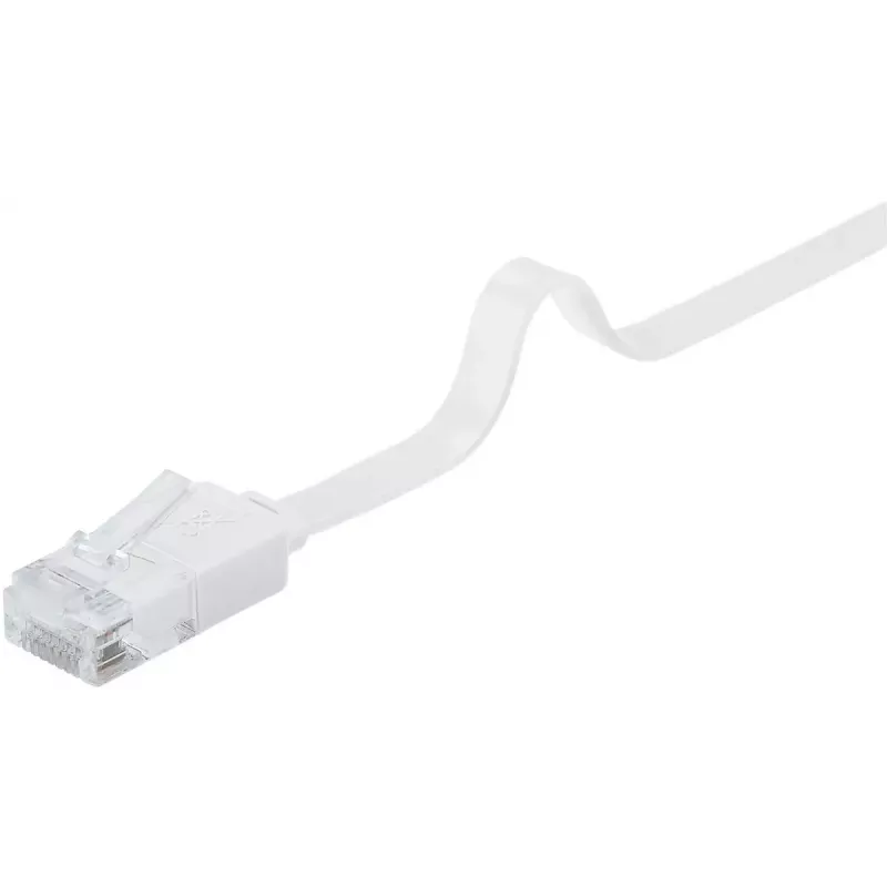 Tīkla kabelis Goobay 93358 1m Cat5e U/UTP RJ-45 Balts