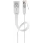 Tīkla kabelis Goobay 93358 1m Cat5e U/UTP RJ-45 Balts