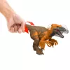 Jurassic World Rebirth Wild Roar Utahraptor dinozauru rotaļlieta, astes vadīts uzbrukums un rēciens
