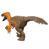 Jurassic World Rebirth Wild Roar Utahraptor dinozauru rotaļlieta, astes vadīts uzbrukums un rēciens