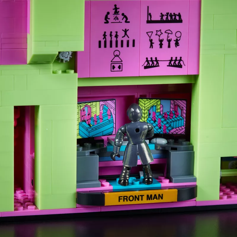 Mattel MEGA Showcase Squid Game komplekts HYL45 būvējamā rotaļlieta, 17+