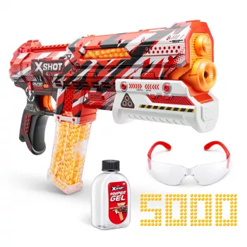 XSHOT Hyper Gel Clutch Blaster (5000 Hyper Gela Bumbiņas) ZURU