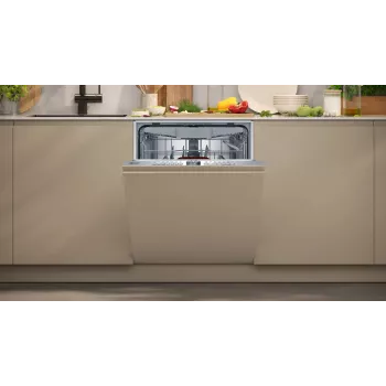 Iebūvējamā trauku mazgājamā mašīna NEFF N 50 S255EVX04E — 14 komplekti, 60 cm, 44 dB, 9 L/ciklā, Home Connect