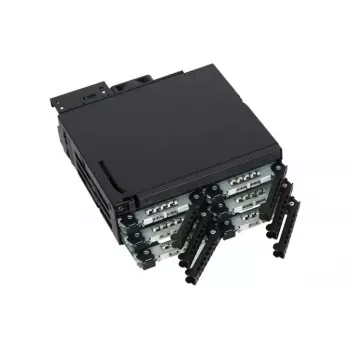 Paneļa ieliktnis 6x2.5 inch ar optisko slotu Icy Dock MB606SPO-B