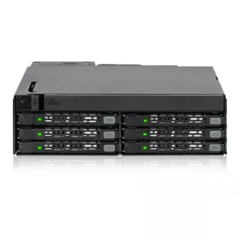 Paneļa ieliktnis 6x2.5 inch ar optisko slotu Icy Dock MB606SPO-B