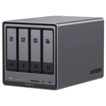 Ugreen NASync DXP4800 Plus NAS darbvirsmas Intel® Pentium® Gold 8505 8 GB DDR5 0 TB UGOS Pro