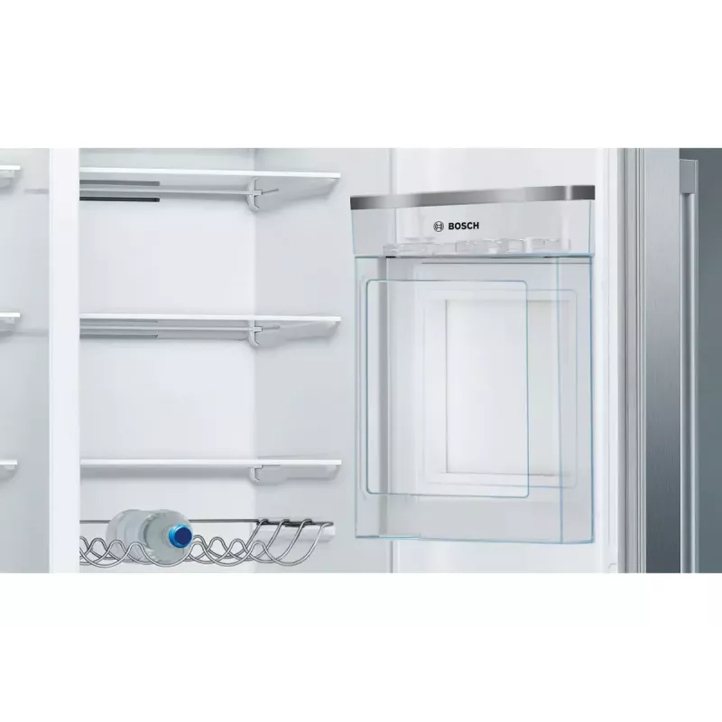 Bosch Serie 6 KAG93AIEP ledusskapis ar saldētavu Side-by-Side 560 L Nerūsējošais tērauds