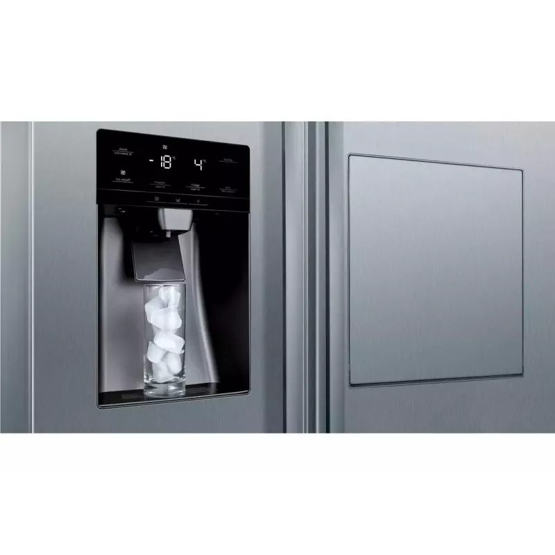 Bosch Serie 6 KAG93AIEP ledusskapis ar saldētavu Side-by-Side 560 L Nerūsējošais tērauds