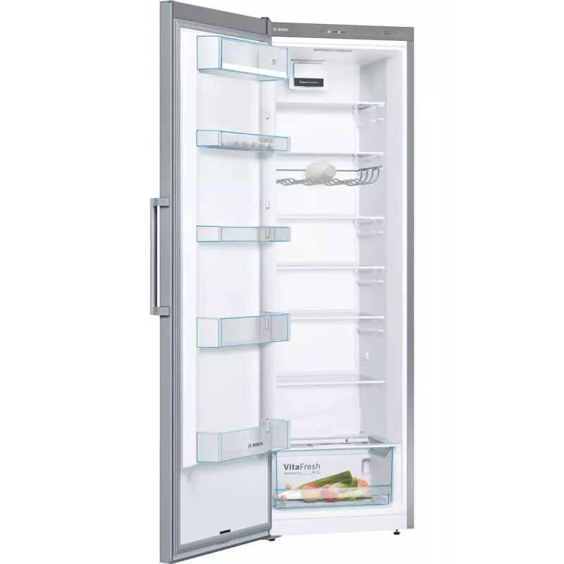Bosch Serie 4 KSV36VLDP ledusskapis Brīvstāvošs 346 L Nerūsējošais tērauds