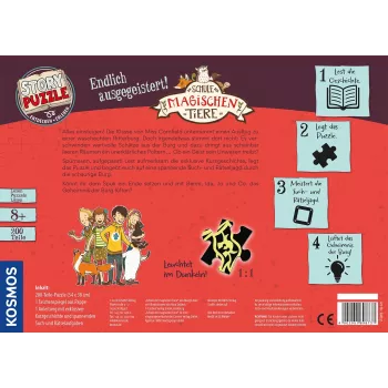 Puzle Kosmos 4002051698737 Die Schule der magischen Tiere 8+