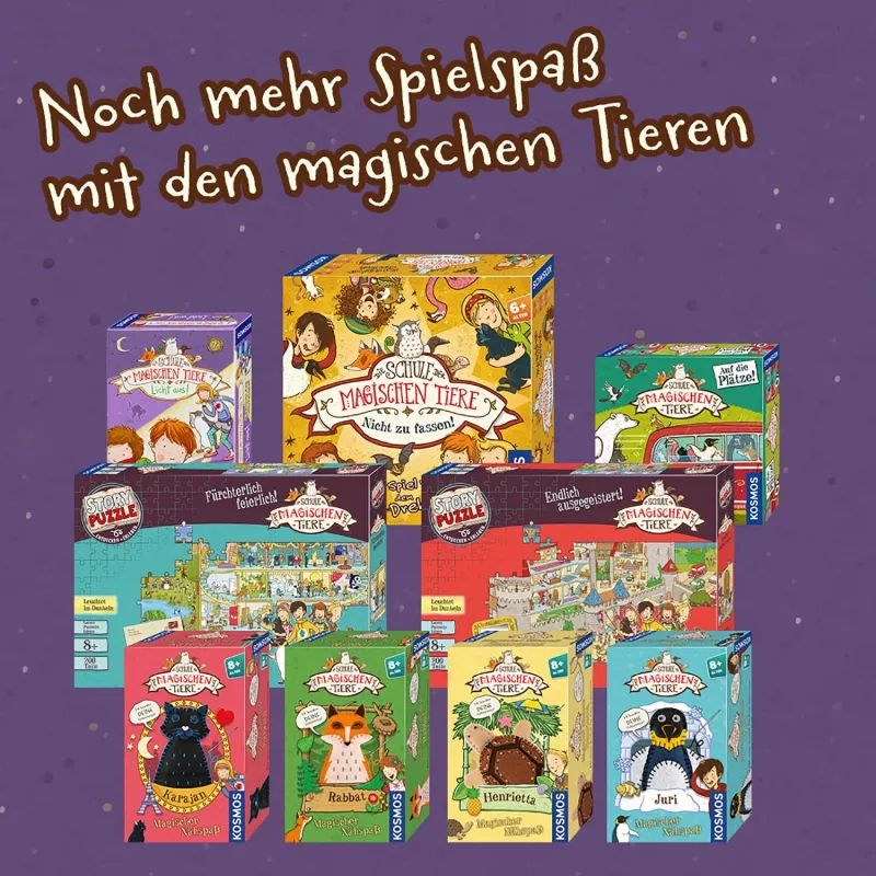 Puzle Kosmos Die Schule der magischen Tiere 8+