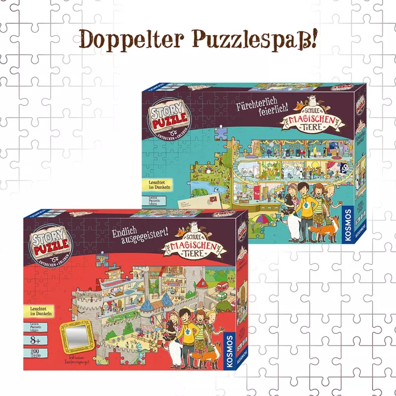 Puzle Kosmos Die Schule der magischen Tiere 8+