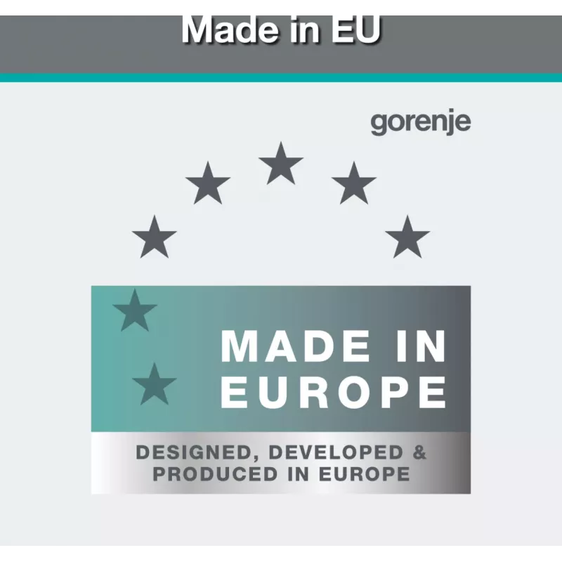 Gorenje DPNA83W žāvētājs Brīvstāvošs Priekšējā ielāde 8 kg Melns, Balts