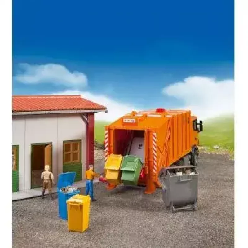 Atkritumu konteineru komplekts BRUDER 2607