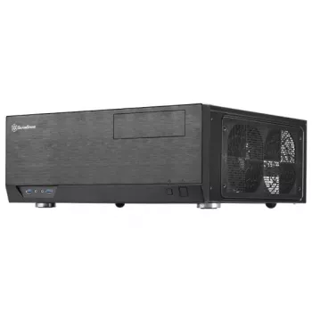 Korpuss Silverstone Grandia GD09 Desktop Melns