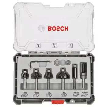 Bosch 2607017468 Uzgriežņu uzgaļu komplekts, 6 gab.