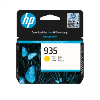 HP 935 Yellow Original tinte, dzeltena, 1 gab., 400 lpp.