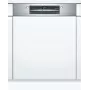 Bosch Serie 6 SMI6ZCS07E trauku mazgājamā mašīna, daļēji iebūvējama, 14 vietu komplekti