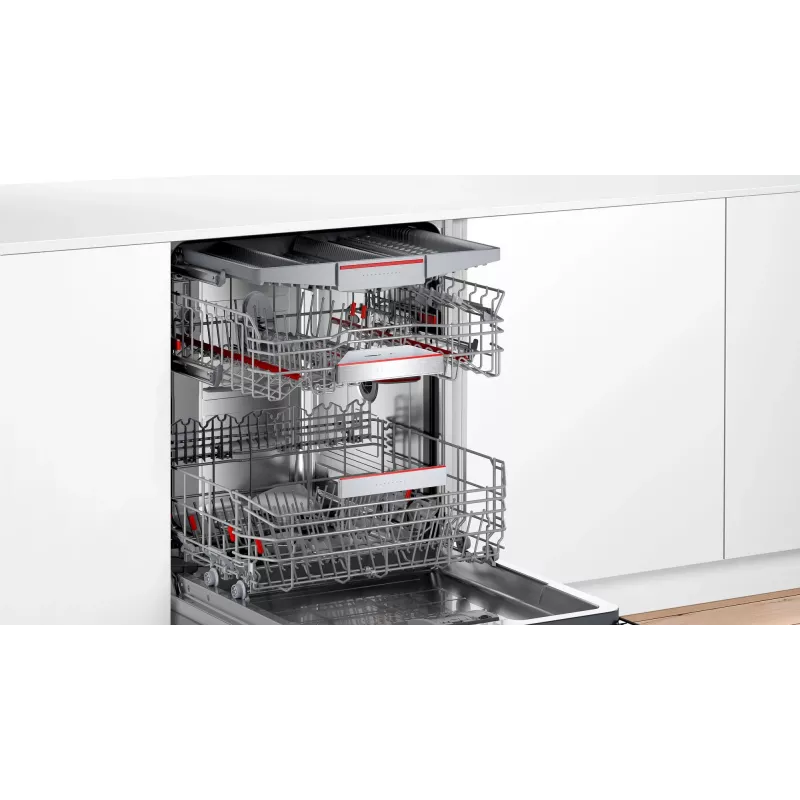 Bosch Serie 6 SMI6ZCS07E trauku mazgājamā mašīna, daļēji iebūvējama, 14 vietu komplekti