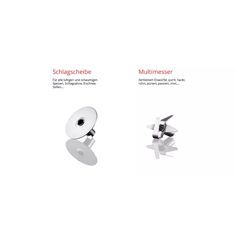 Rokas blenderis ESGE M 200 Chrome