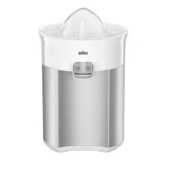 Braun CJ5050 WH elektriskais citrusaugļu spiedējs 60 W Metālisks, Balts