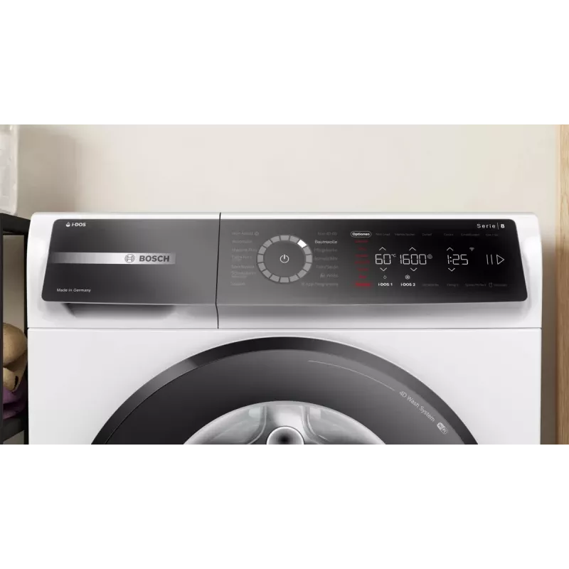 Bosch WGB256A41 veļas mazgājamā mašīna, priekšējā ielāde, 10 kg, 1600 RPM, balta