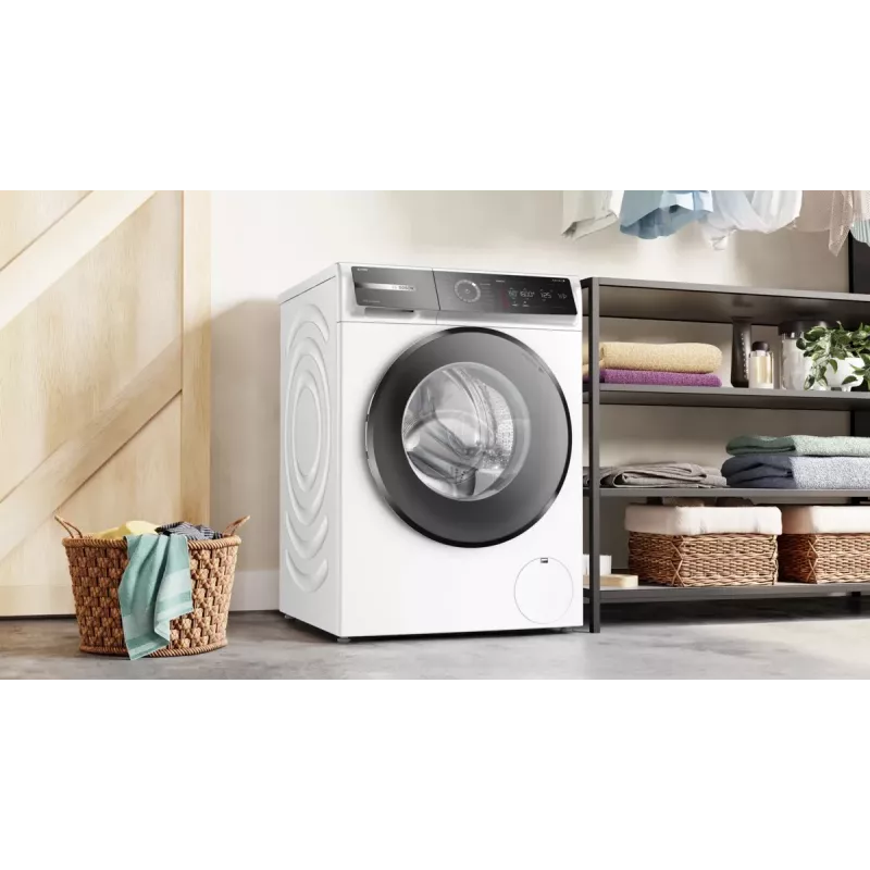 Bosch WGB256A41 veļas mazgājamā mašīna, priekšējā ielāde, 10 kg, 1600 RPM, balta