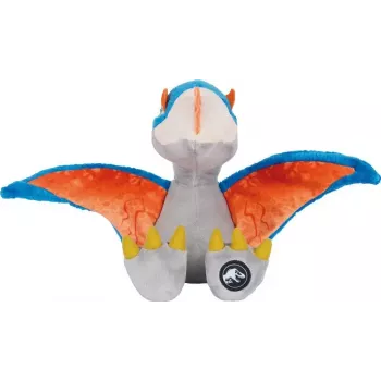 Mīkstā rotaļlieta Schmidt Spiele Jurassic World Rebirth Quetzalcoatlus plīša figūra, kolekcionējams dinozaurs