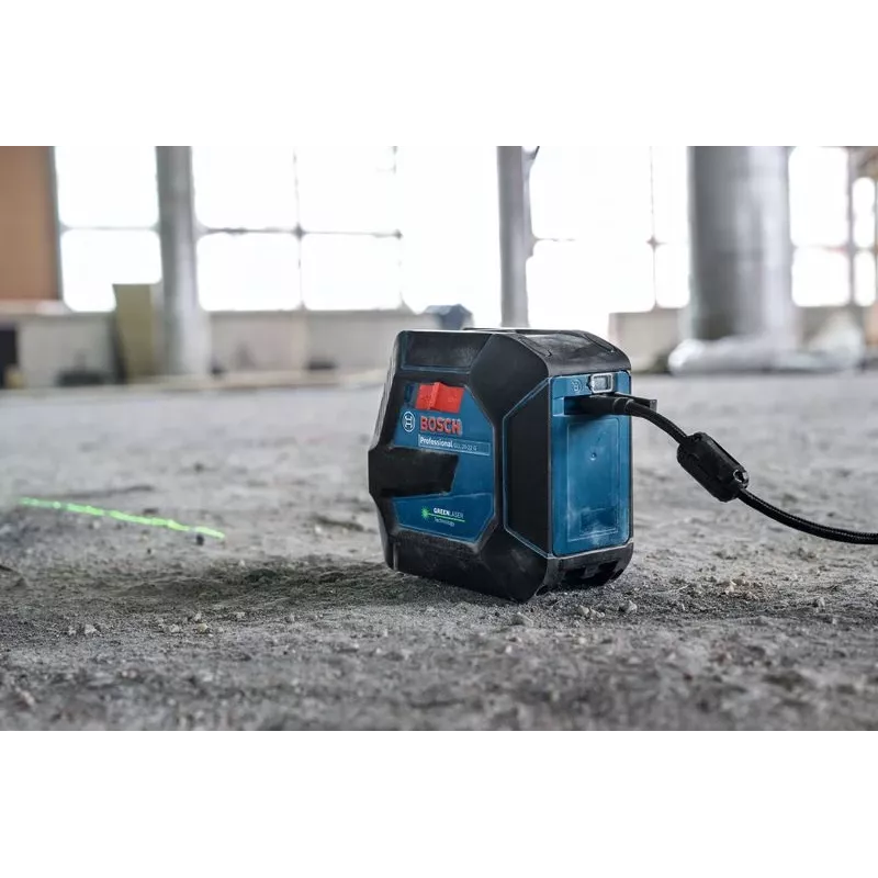 Bosch GLL 20-22 G līniju līmenis 20 m 500-540 nm (< 10mW)