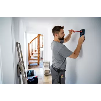 Bosch GMS 120-27 profesionāls daudzfunkciju detektors - strāvas kabelis, metāls, krāsainais metāls, koks
