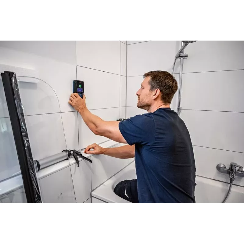 Bosch GMS 120-27 profesionāls daudzfunkciju detektors - strāvas kabelis, metāls, krāsainais metāls, koks