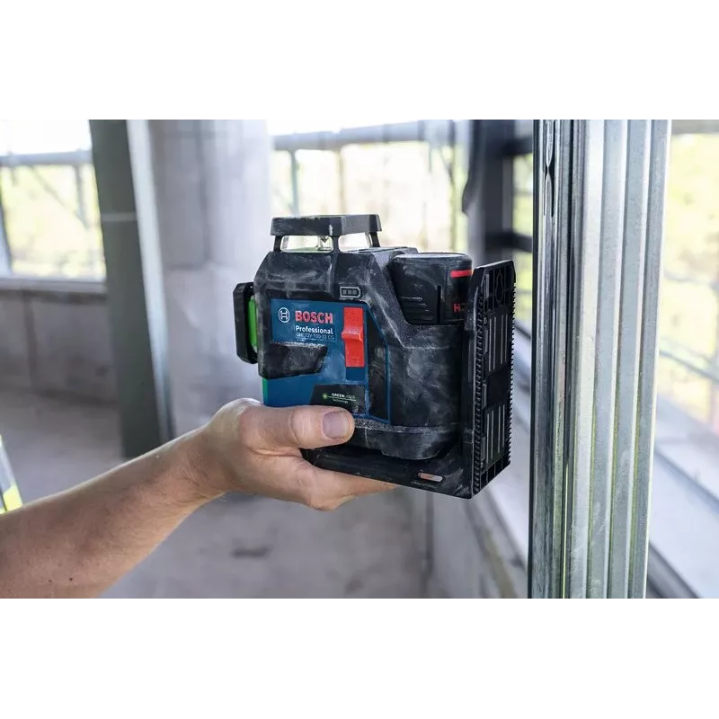 Bosch GLL 12V-100-33 CG Professional bezvadu zaļais līniju lāzers ar LB 10 turētāju (0601065400)