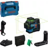 Līnijas lāzers Bosch GLL 12V-100-33 CG LB10 DK20 0601065401 Zaļš 12V