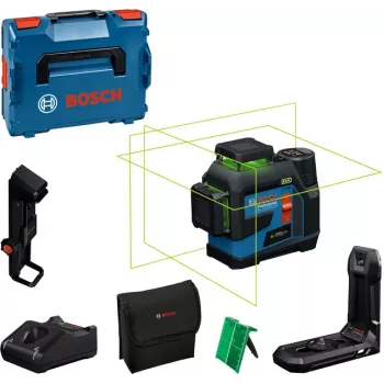 Līnijas lāzers Bosch GLL 12V-100-33 CG LB10 DK20 0601065401 Zaļš 12V