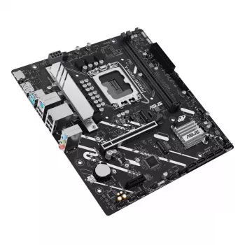 Mātesplate ASUS PRIME H810M-A-CSM — Intel H810, LGA 1851, microATX, 2× DDR5 DIMM (līdz 128 GB), 2× M.2, 4× SATA III, PCIe 4.0