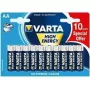 Vienreizējās lietošanas baterijas Varta High Energy AA 10 iepakojumā