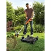 Bezvadu zāles trimmeris Black & Decker STC1820CM-QW