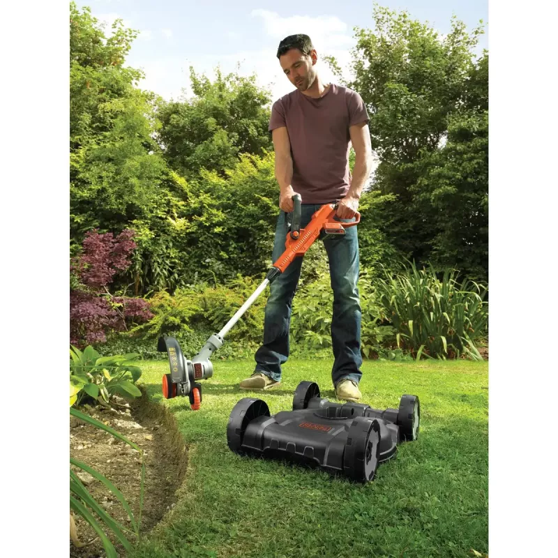 Bezvadu zāles trimmeris Black & Decker STC1820CM-QW