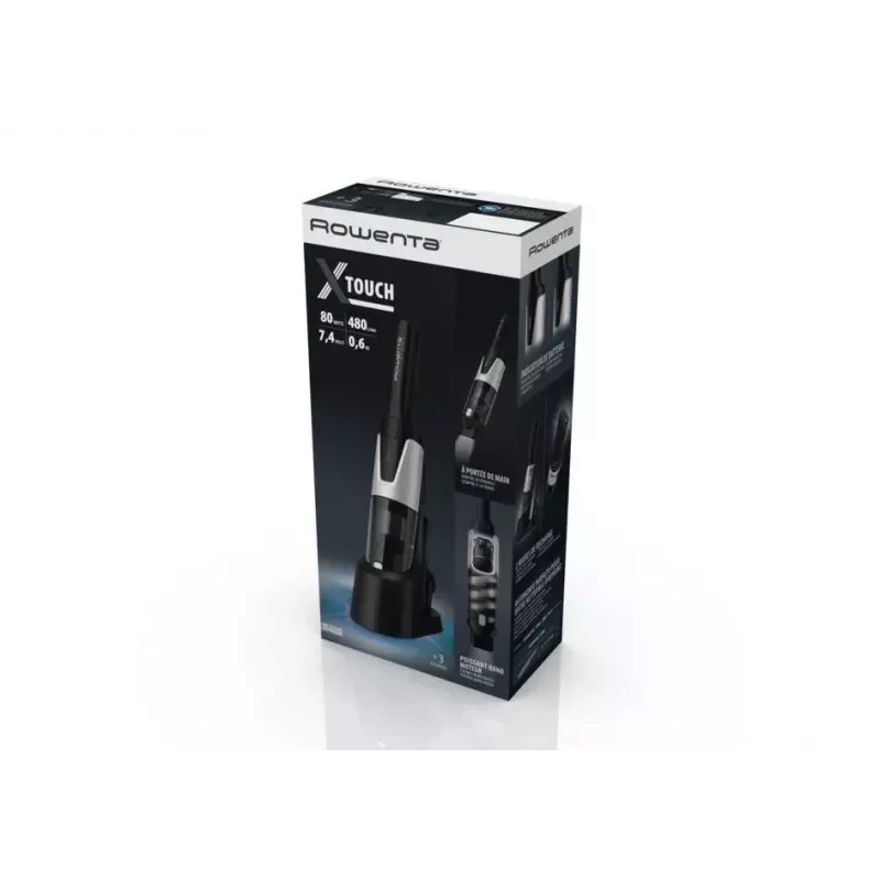 Rowenta X-Touch AC9736 rokas putekļsūcējs pelēks, balts, bez maisa