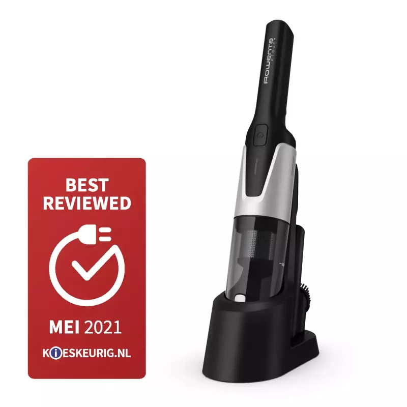 Rowenta X-Touch AC9736 rokas putekļsūcējs pelēks, balts, bez maisa
