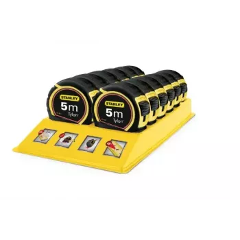 Mērlente Stanley 0-30-697 5m Melna Dzeltena